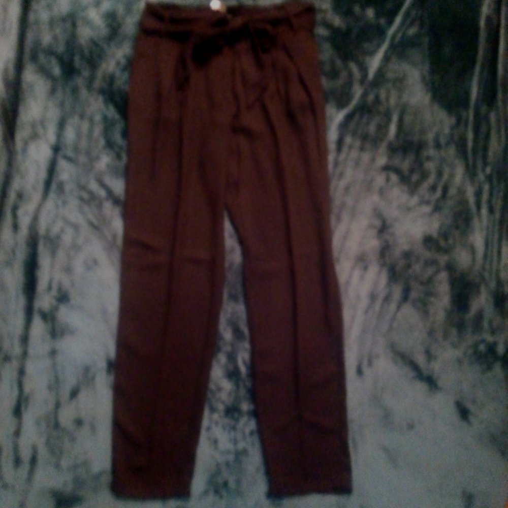 MANGO Suit Trouser Pants in Black, Sz 10 - Picture 12 of 15